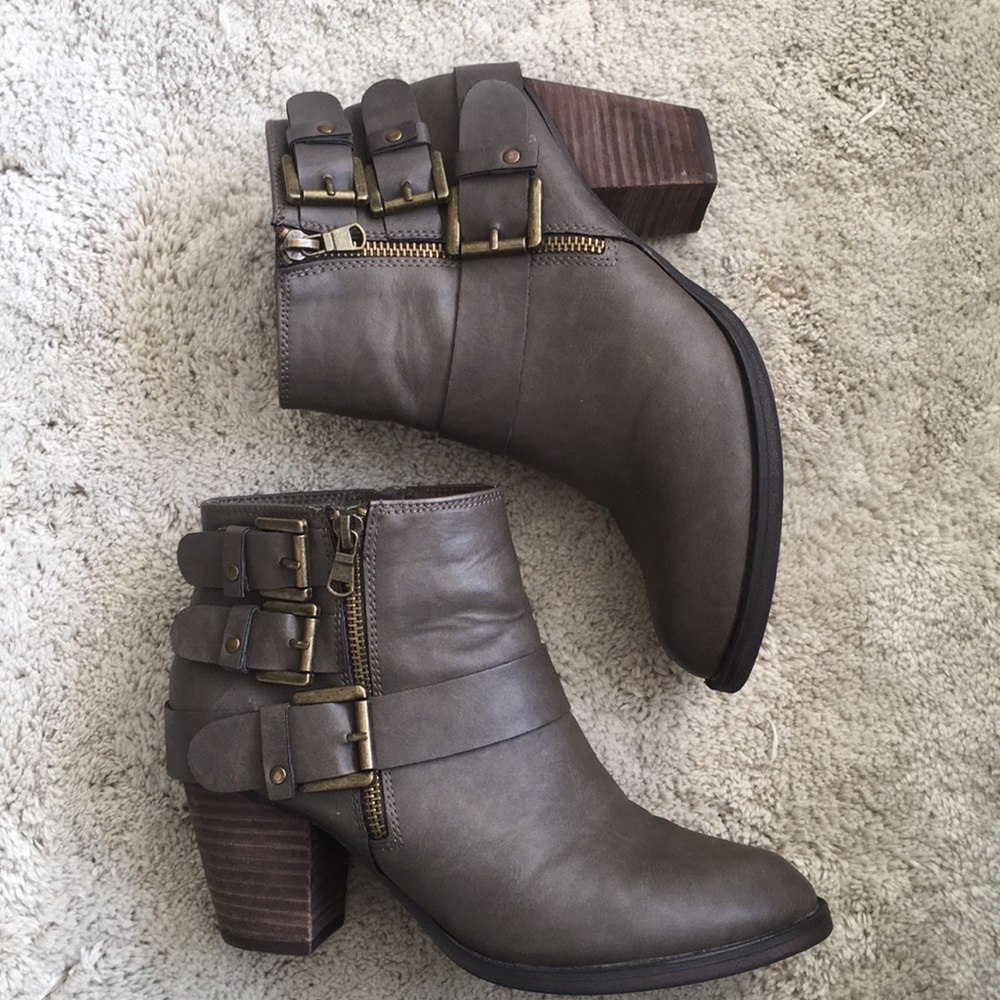 Taupe Booties